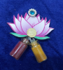 Picture of Lotus mdf with Haldi Kumkum and Kasu Coin ( pack of 20 pcs)