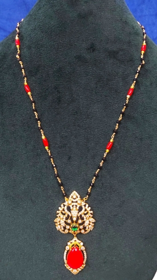 Picture of Ruby bloom mangalsutra