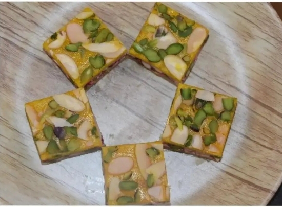 Picture of Mango Dryfruit Katli