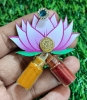 Picture of Lotus mdf with Haldi Kumkum and Kasu Coin ( pack of 20 pcs)