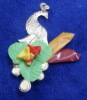 Picture of Peacock Design with Haldi Kumkum ( pack of 20 pcs)